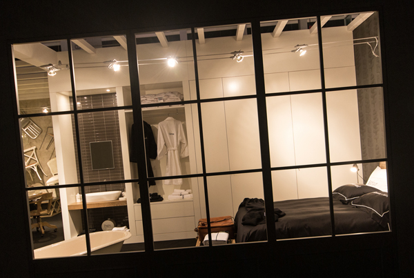 Camera da letto con bagno su misura